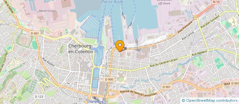 localisation de l'entreprise SCI VASYLDA à CHERBOURG-EN-COTENTIN