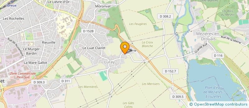 localisation de l'entreprise SCI VASYLFRA à LURAY