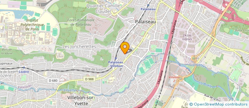 localisation de l'entreprise SCI VAT3 à PALAISEAU