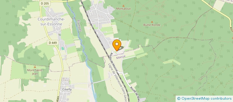 localisation de l'entreprise SCI VATEL à BOUTIGNY-SUR-ESSONNE