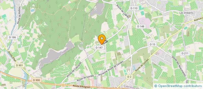 localisation de l'entreprise SCI VATHI  CABRIERES-D'AVIGNON