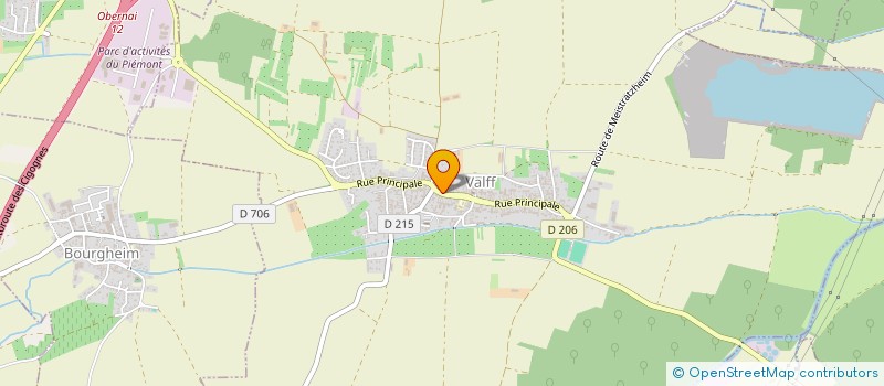 localisation de l'entreprise SCI VATI  VALFF