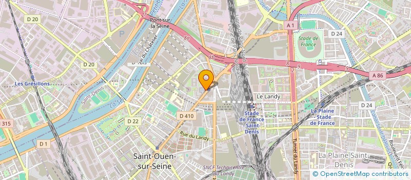 localisation de l'entreprise SCI VATO à SAINT-DENIS