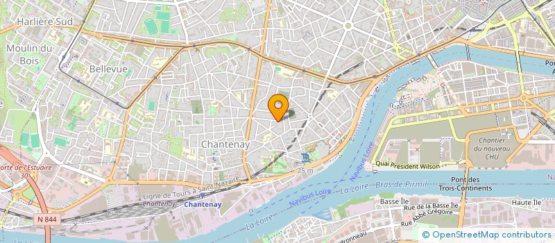 localisation de l'entreprise SCI VATOLENE LABORDE à NANTES