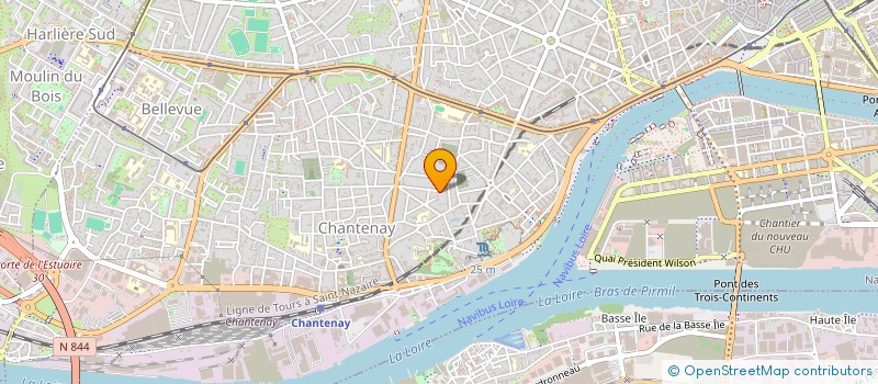 localisation de l'entreprise SCI VATOLENE SAINT PAUL à NANTES