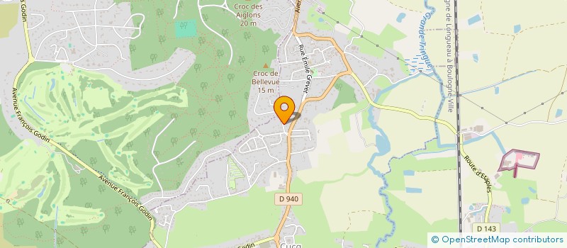 localisation de l'entreprise SCI VAUBAN  CUCQ