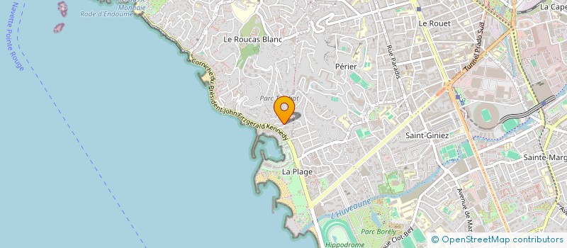 localisation de l'entreprise SCI VAUBAN 33 à MARSEILLE