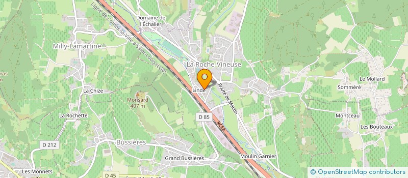 localisation de l'entreprise SCI VAUBAN  ROCHE-VINEUSE (LA)