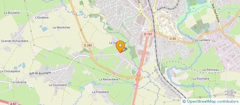 localisation de l'entreprise SCI VAUBAN  AUBIGNY-LES CLOUZEAUX