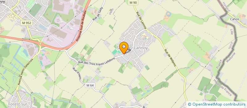 localisation de l'entreprise SCI VAUBAN  SAILLY-LEZ-LANNOY