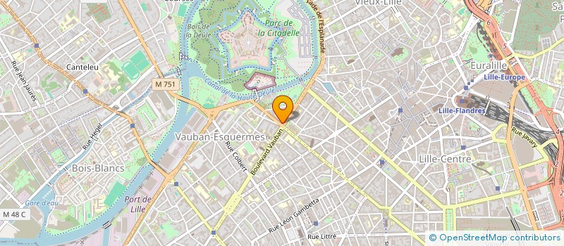 localisation de l'entreprise SCI VAUBAN AVOCATS à LILLE