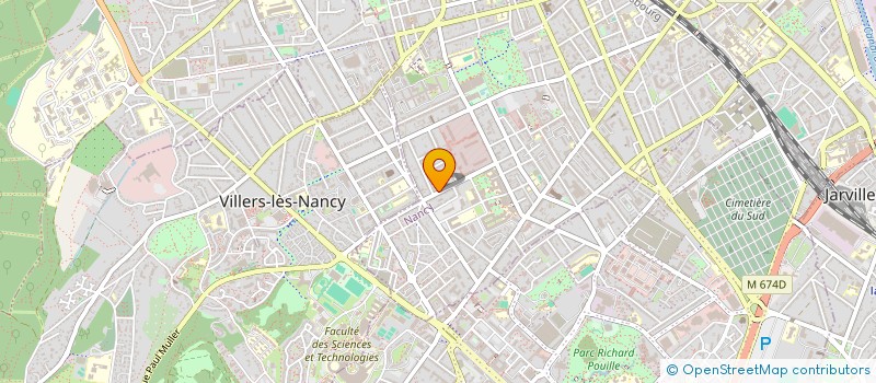 localisation de l'entreprise SCI VAUBAN NO 36  NANCY