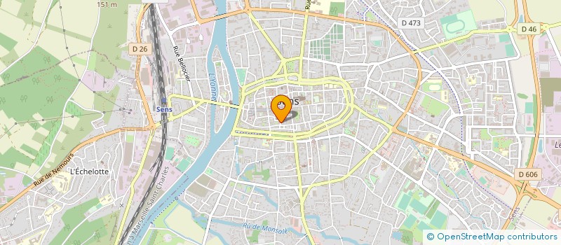 localisation de l'entreprise SCI VAUBEL à SENS
