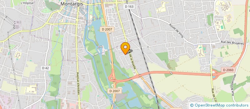 localisation de l'entreprise SCI VAUBLANC à AMILLY