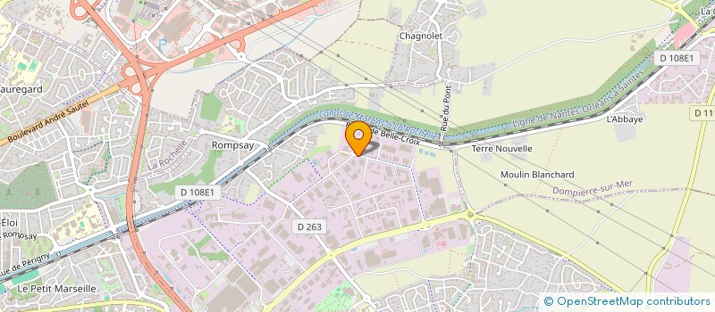 localisation de l'entreprise SCI VAUCANSON  PERIGNY