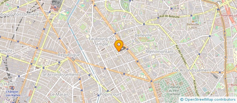 localisation de l'entreprise SCI VAUCOULEURS  PARIS