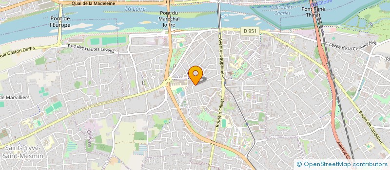 localisation de l'entreprise SCI VAUCOULEURS à ORLEANS