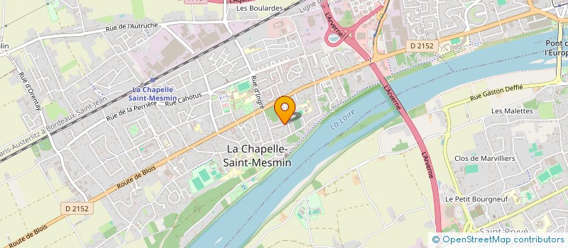 localisation de l'entreprise SCI VAUDOUR à LA CHAPELLE-SAINT-MESMIN
