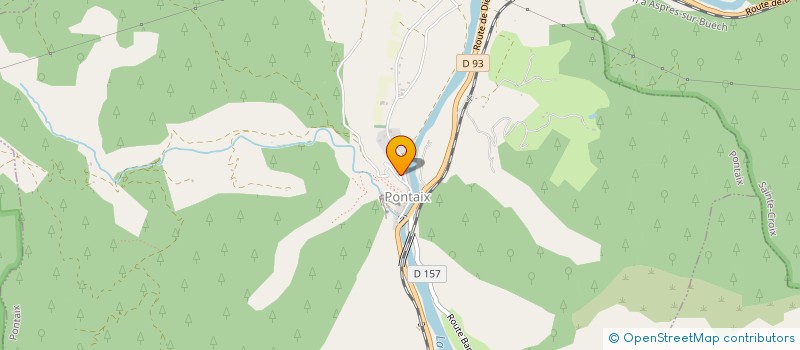 localisation de l'entreprise SCI VAUGELAS  PONTAIX