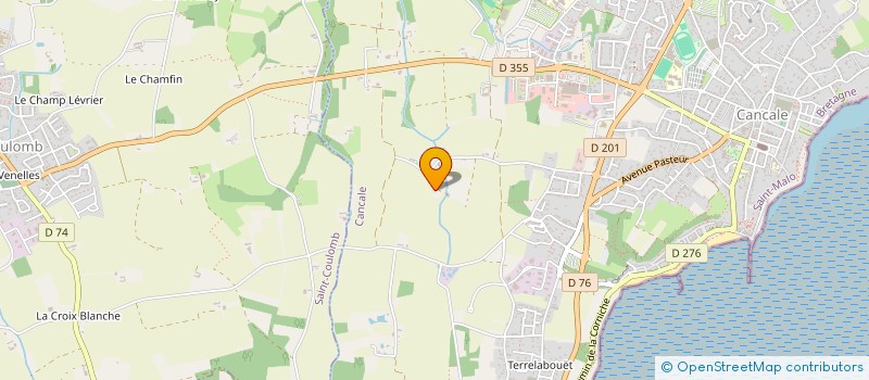 localisation de l'entreprise SCI VAUJOYEUX  CANCALE