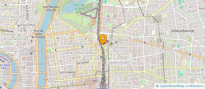 localisation de l'entreprise SCI VAULX EN VELIN DUCLOS  LYON