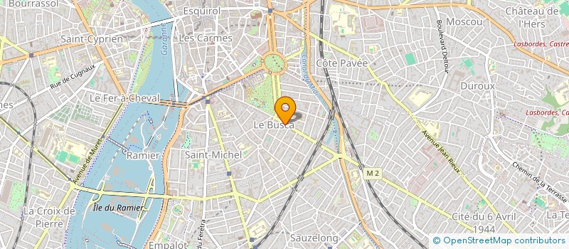 localisation de l'entreprise SCI VAUQUELIN à TOULOUSE