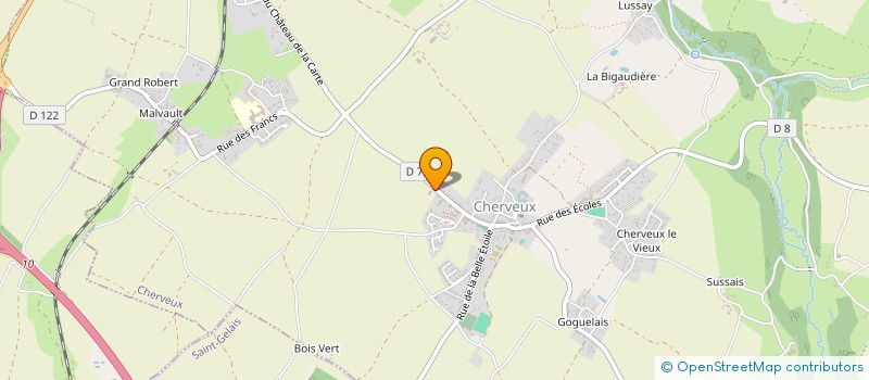 localisation de l'entreprise SCI VAUT-GRENIER  CHERVEUX