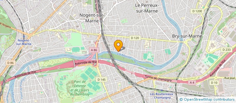 localisation de l'entreprise SCI VAUTHIER  LE PERREUX-SUR-MARNE