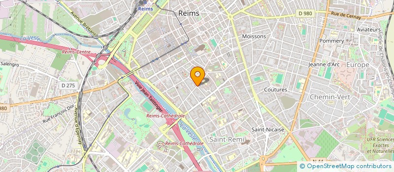 localisation de l'entreprise SCI VAUTHIER LE NOIR  REIMS