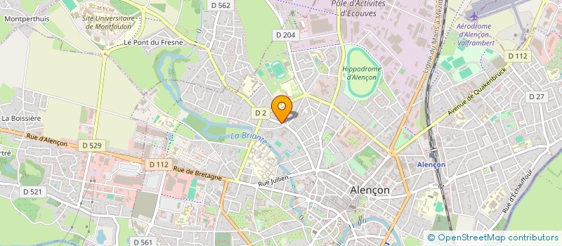 localisation de l'entreprise SCI VAUTIER FRERES à ALENCON