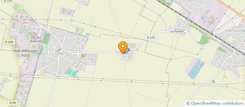 localisation de l'entreprise SCI VAUTIER GUETTIER à SOLIERS