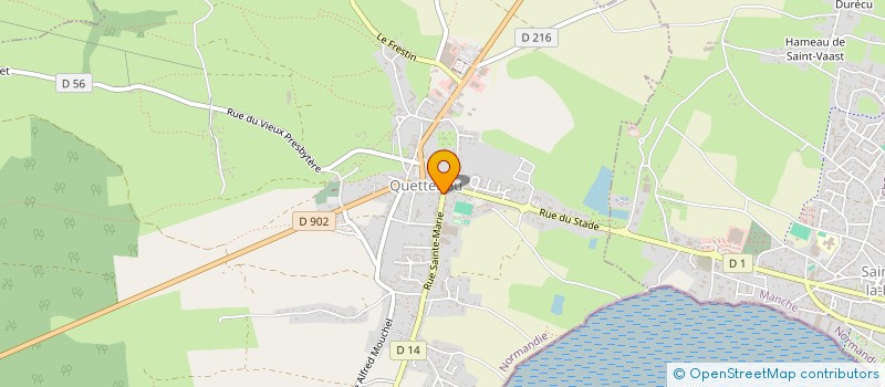 localisation de l'entreprise SCI VAUTIGNY  QUETTEHOU