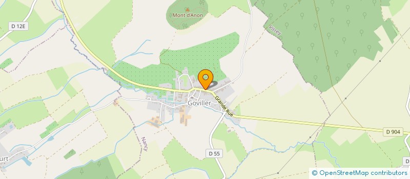 localisation de l'entreprise SCI VAUTRIN  FORCELLES-SAINT-GORGON