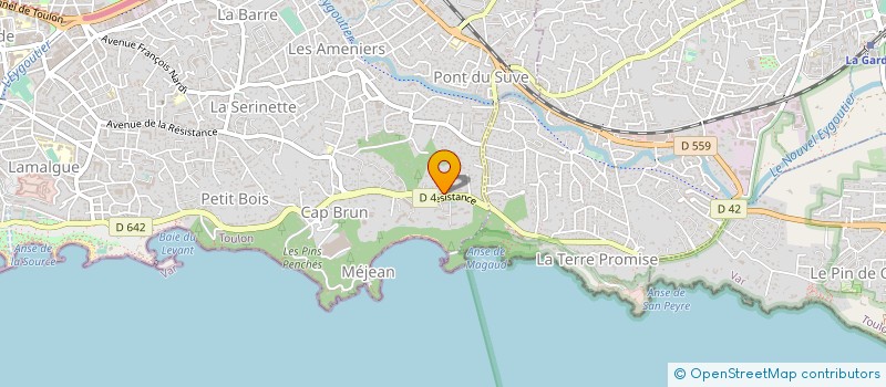 localisation de l'entreprise SCI VAUVENARGUES à TOULON