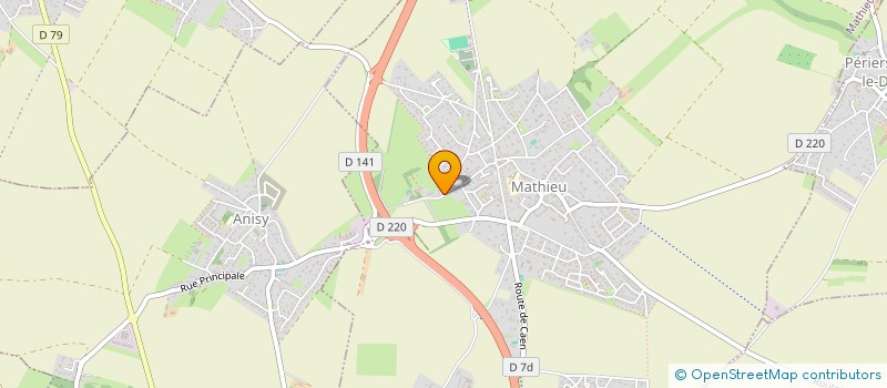 localisation de l'entreprise SCI VAUVILLE  MATHIEU