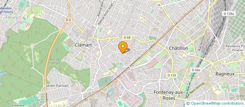 localisation de l'entreprise SCI VAYA IMMOBILIER à CLAMART