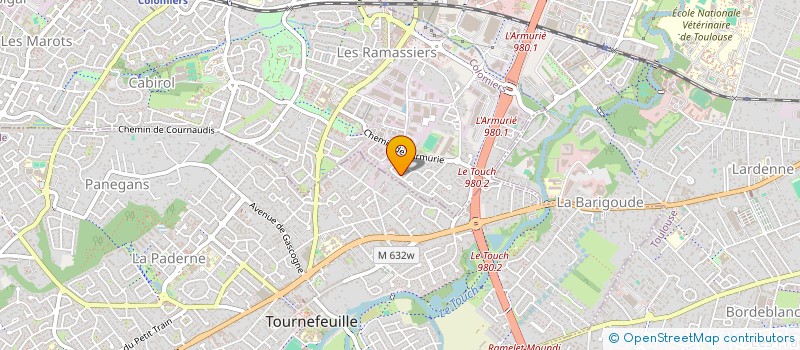 localisation de l'entreprise SCI VAYAN à COLOMIERS