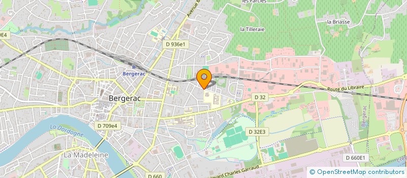 localisation de l'entreprise SCI VAYANA à BERGERAC