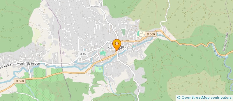 localisation de l'entreprise SCI VAYM 1 à SAINT-ZACHARIE