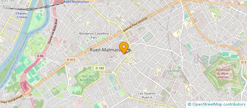 localisation de l'entreprise SCI VAZOU à RUEIL-MALMAISON