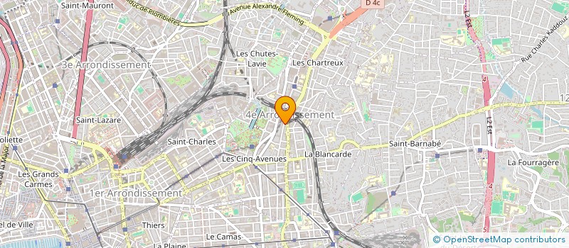 localisation de l'entreprise SCI VB à MARSEILLE