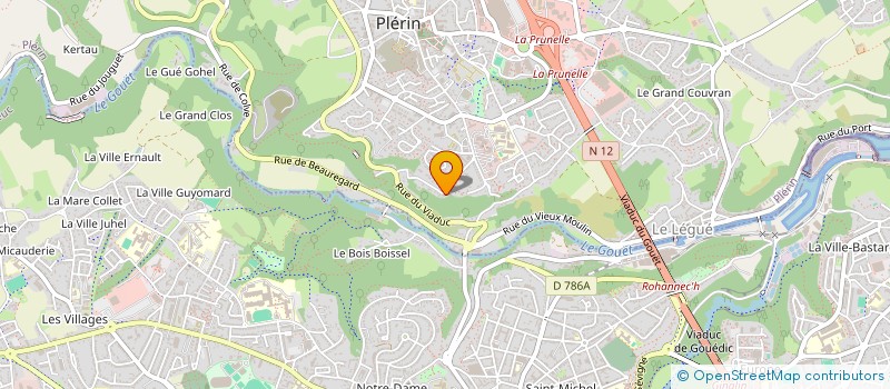 localisation de l'entreprise SCI VB  PLERIN