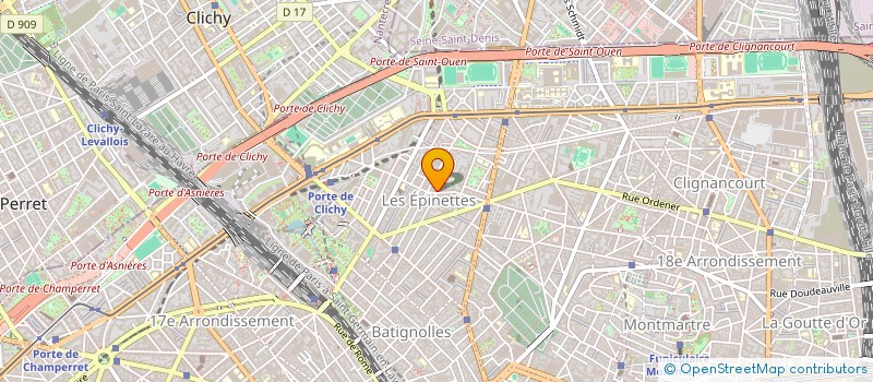 localisation de l'entreprise SCI VB IMMOBILIER  PARIS