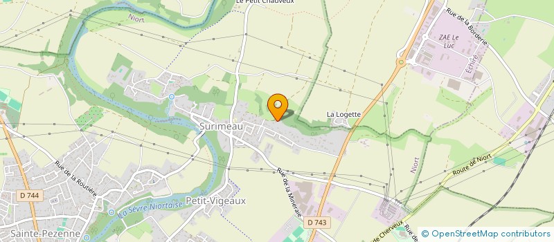 localisation de l'entreprise SCI VB NOTRE DAME à NIORT