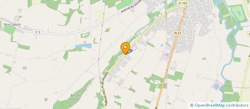 localisation de l'entreprise SCI VCA 2  FLEURANCE