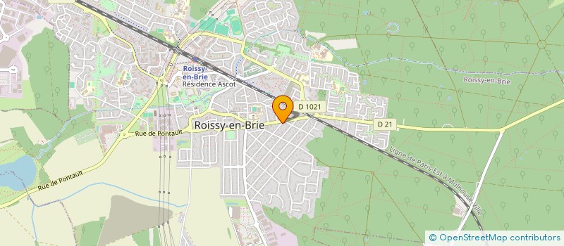 localisation de l'entreprise SCI VCCF  ROISSY-EN-BRIE