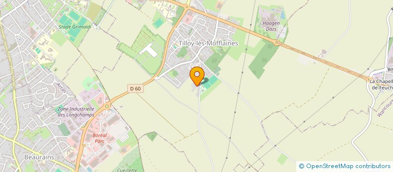 localisation de l'entreprise SCI VCE  TILLOY-LES-MOFFLAINES