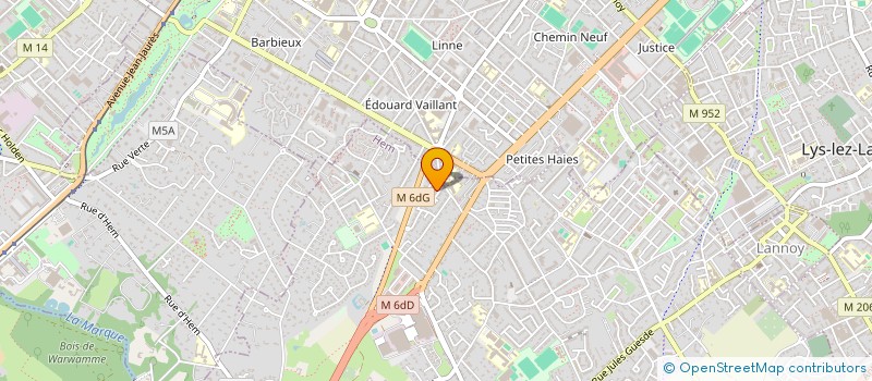 localisation de l'entreprise SCI VCH IMMO  HEM