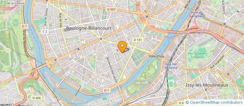 localisation de l'entreprise SCI VCL à BOULOGNE BILLANCOURT