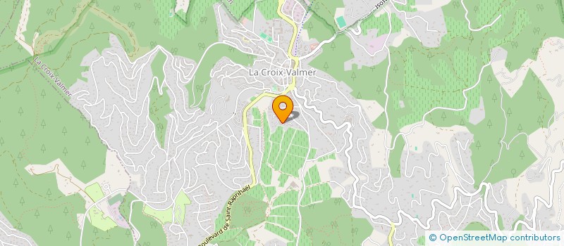 localisation de l'entreprise SCI VCMT à LA CROIX-VALMER